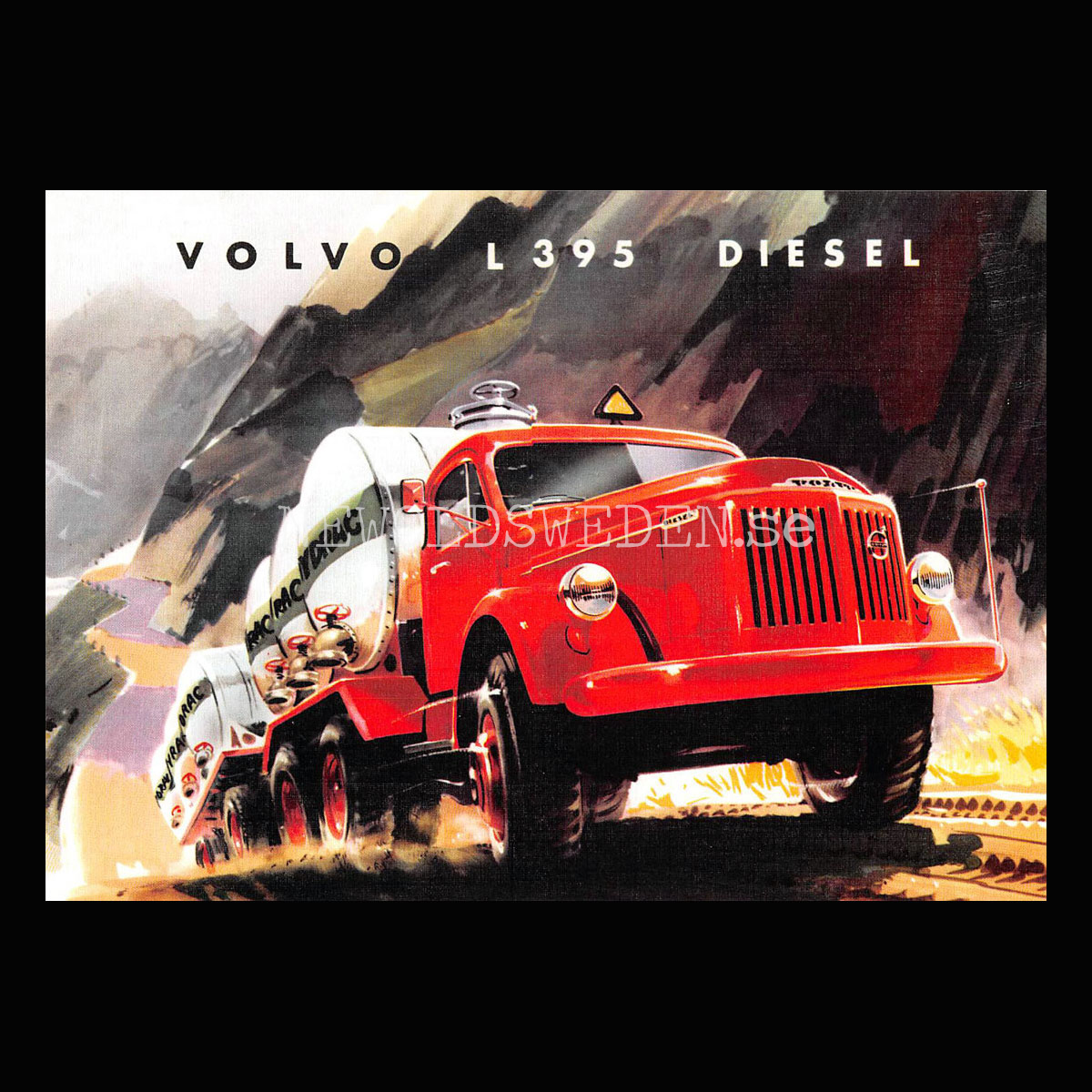Volvo L 395 DIESEL - Vykort A5
