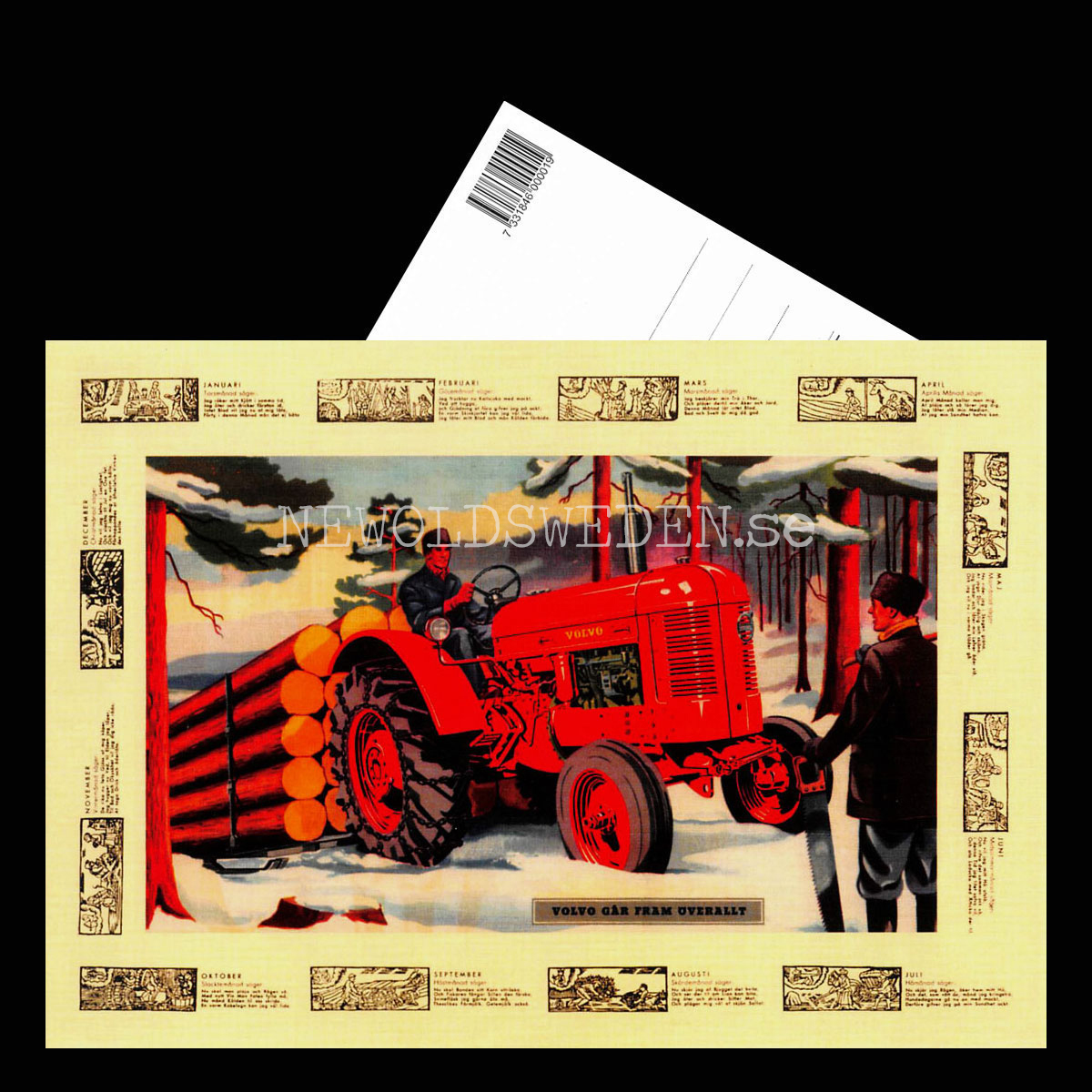 Volvo Kalender - Vykort A5 - 3