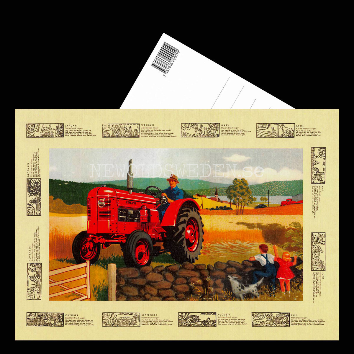 Volvo Kalender - Vykort A5 - 3
