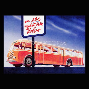 Volvo B530 Buss - Vykort A5