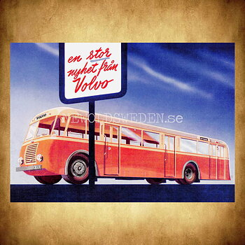 Volvo B530 Buss - Vykort A5