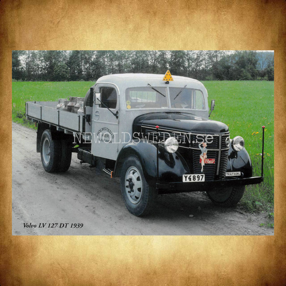 Volvo LV 127 DT - 1939 - Vykort A5 - 2