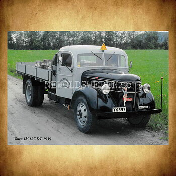 Volvo LV 127 DT - 1939 - Vykort A5