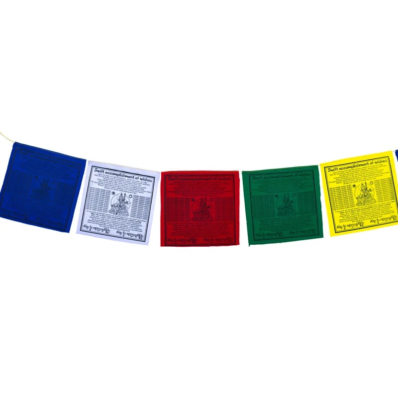 Tibetan Prayer Flags Guru Rinpoche - Englagård Presentbutik