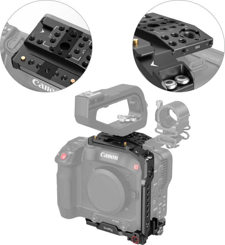 SMALLRIG 3899 Handheld Kit for Canon EOS C70 - 4