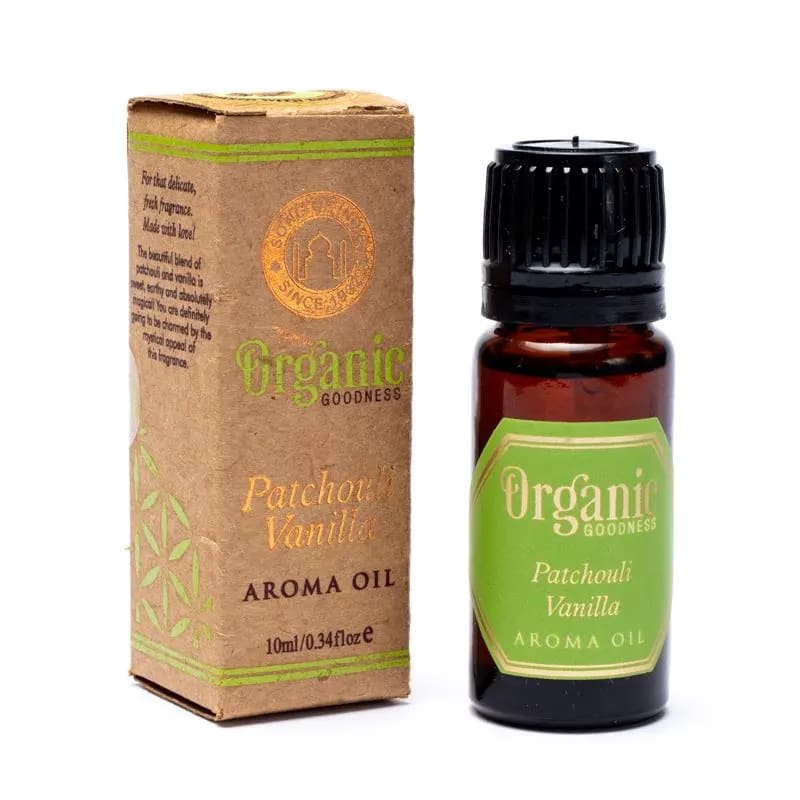 Organic Goodness Ekologisk Aromaolja, Patchouli Vanilj - 10ml