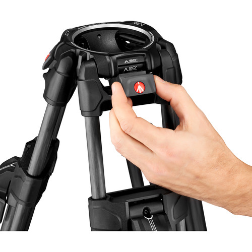Manfrotto Tripod  509 + 645 Fast Twin MS 2 in 1 Carbon Fiber - 15