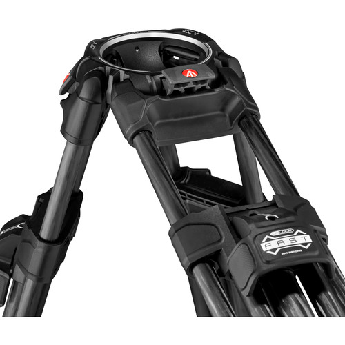 Manfrotto Tripod  509 + 645 Fast Twin MS 2 in 1 Carbon Fiber - 6