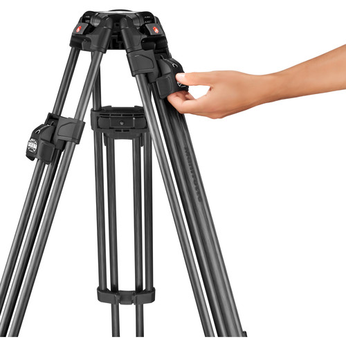 Manfrotto Tripod  509 + 645 Fast Twin MS 2 in 1 Carbon Fiber - 13