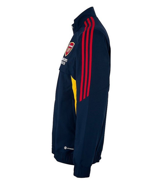 2022/2023 ARSENAL ADIDAS PRESENTATION JACKET - BLÅ - 3