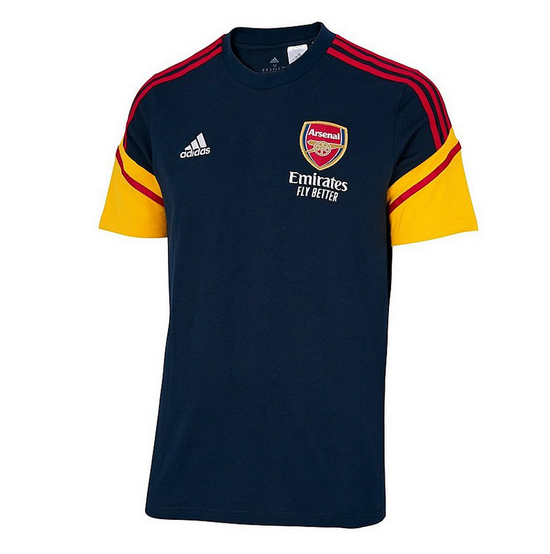 2022/2023 ARSENAL ADIDAS CONVIDO TRAINING TEE - BLÅ - 2