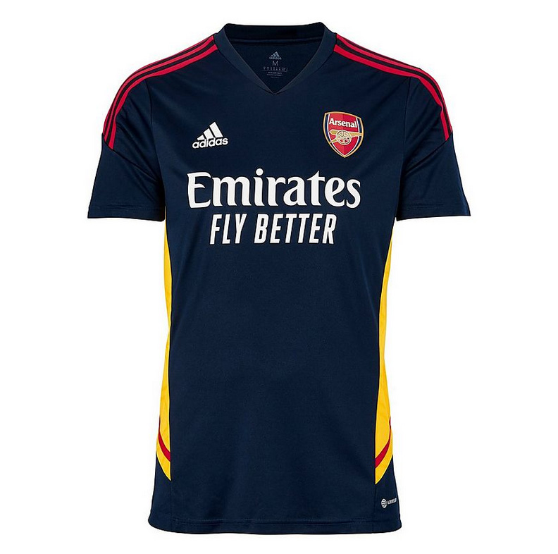 2022/2023 ARSENAL ADIDAS CONVIDO TRAINING SHIRT - BLÅ