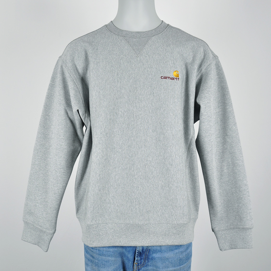 人気海外ブランドアイテム｜ファッション通販 American - WIP Carhartt Script Heather Grey Sweatshirt トップス
