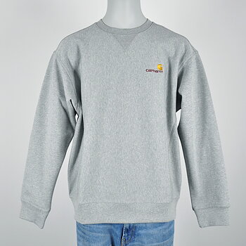 Carhartt WIP - American Script Sweatshirt Grey Heather