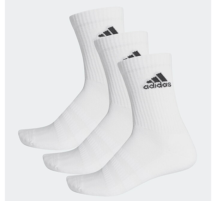 product-image Adidas 3-Stripes Crew Socks White - 3 pack