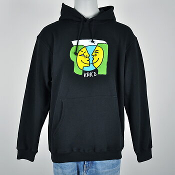 Krooked - KRKD Moon Smile Hood Black
