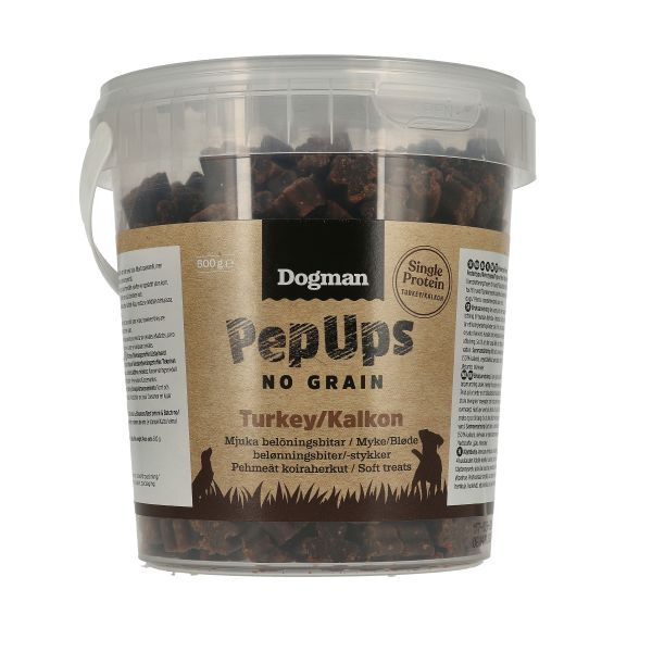 PepUps No Grain Hink 500g - (Kalkon, Anka, Lamm eller Lax ) - 3