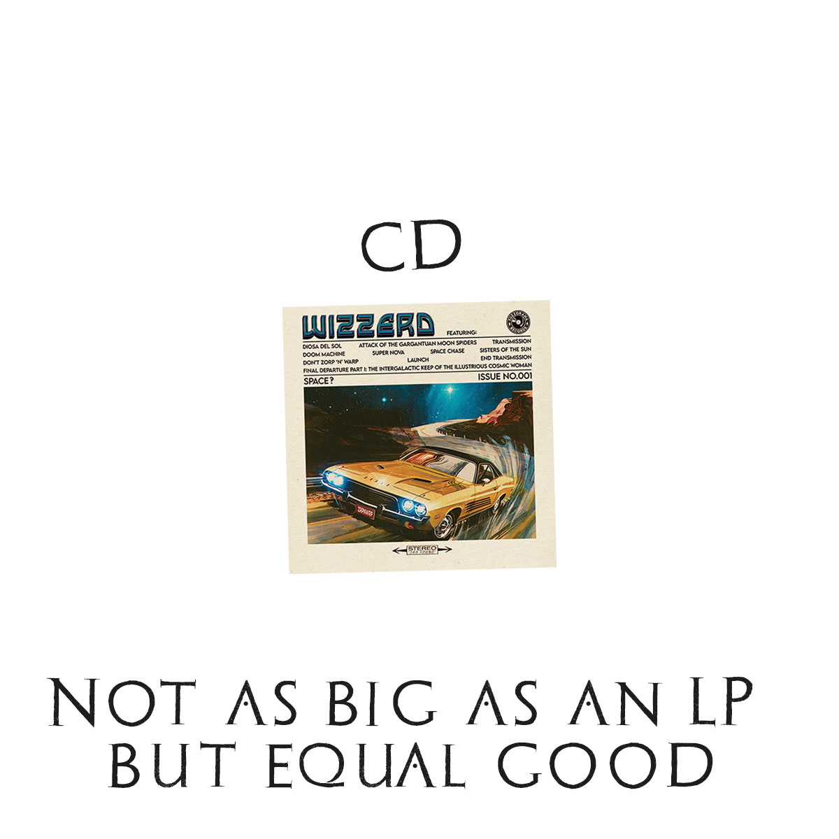 WIZZERD - Space? Issue No001  [CD]