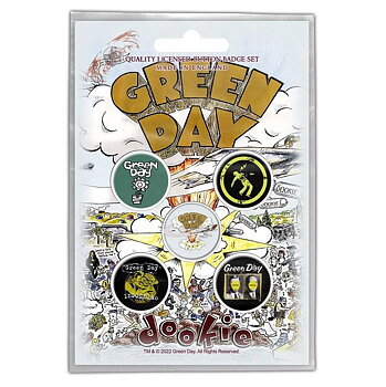 Green Day Dookie Badge Pack