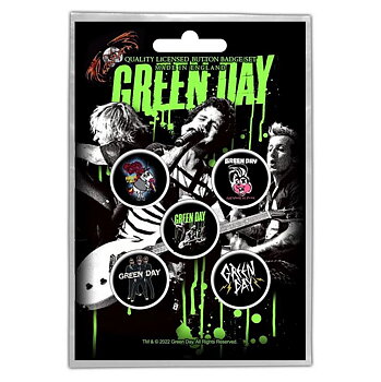 Green Day Revolution Badge Pack