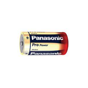 Batteri LR14.Alkaline/2st Panasonic