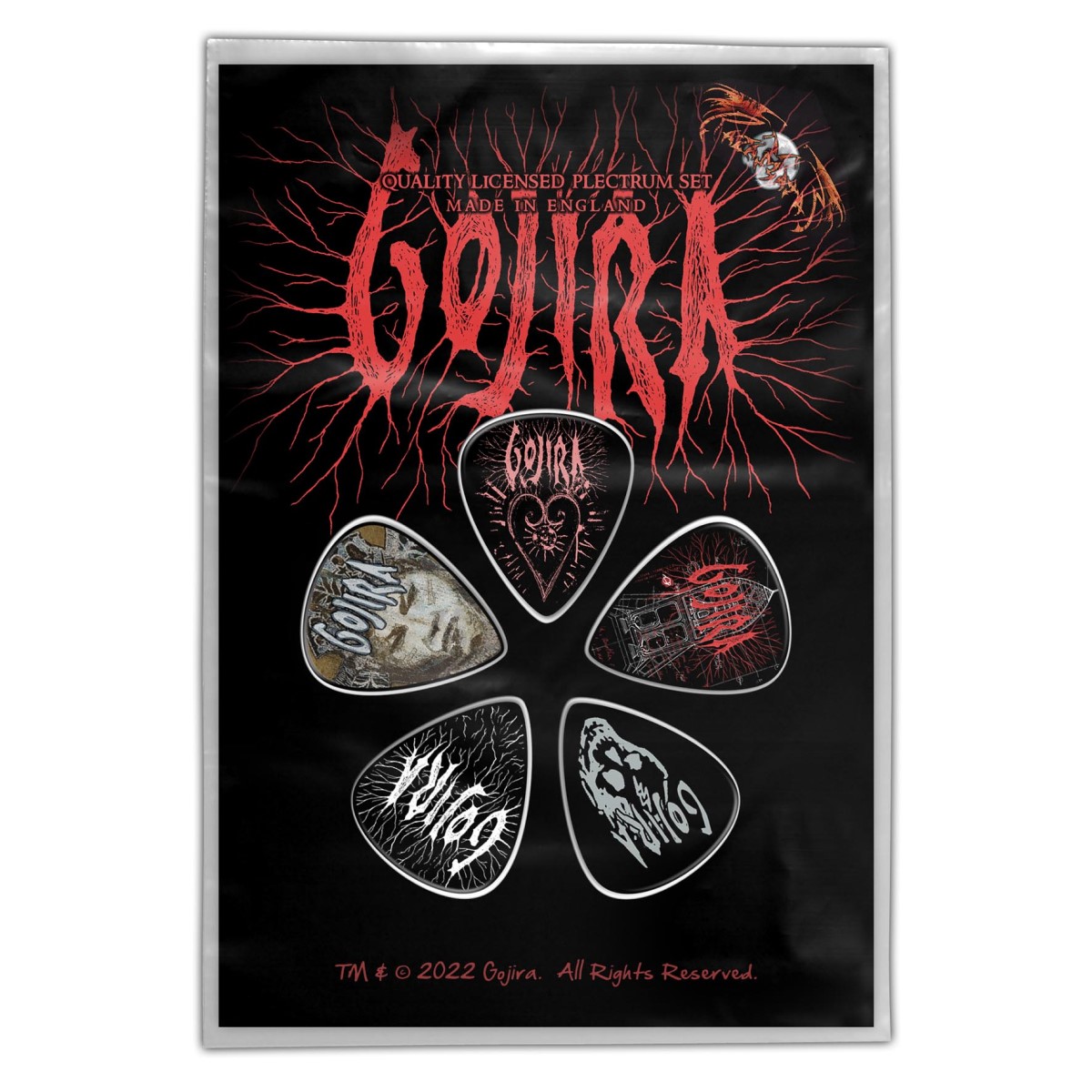 Gojira Fortitude 5 Pack Guitar Picks