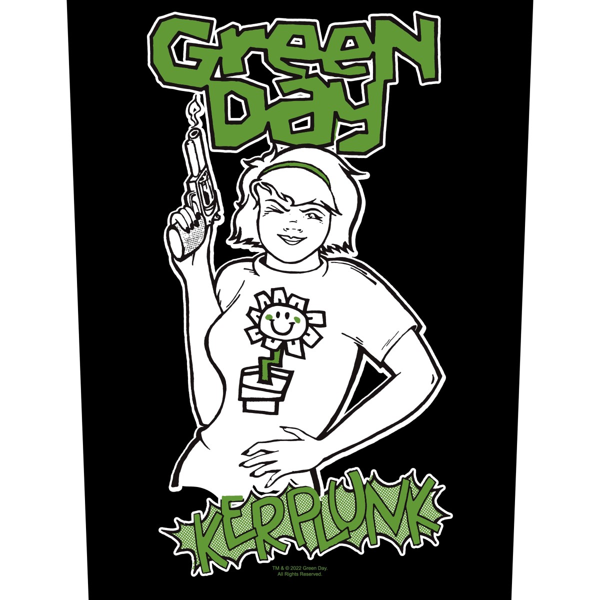 Green Day Kerplunk Backpatch
