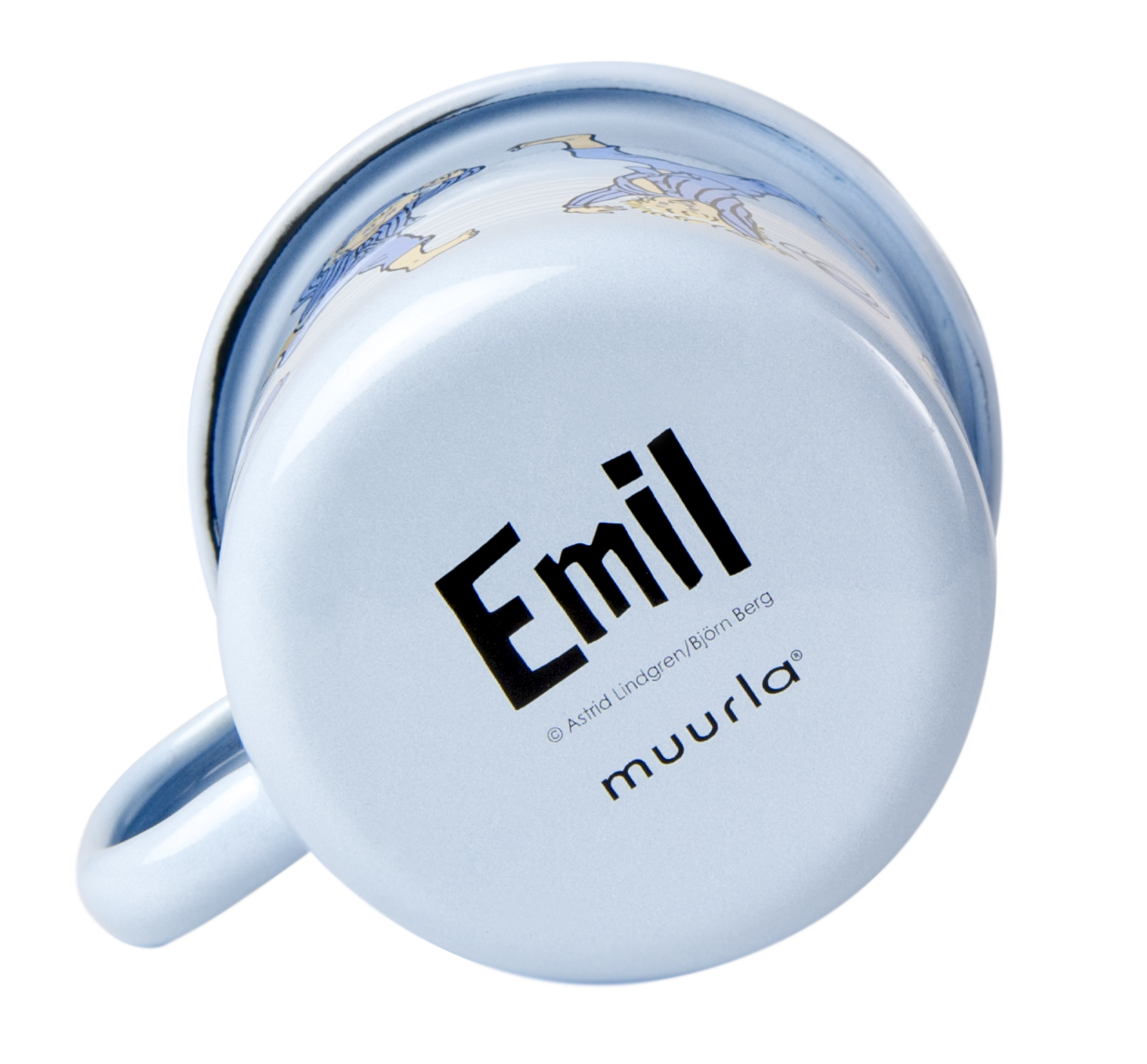 Emaljmugg Emil 2,5 dl - 3
