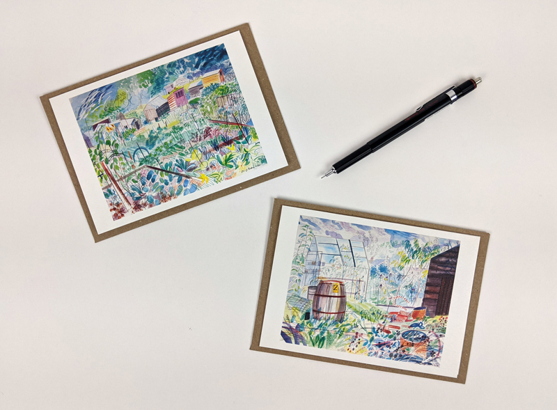 Allotment Life, Notecard Wallet - 3