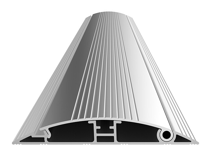 M Cable Cover Floor Aluminium 139mm-W 1100mm-L