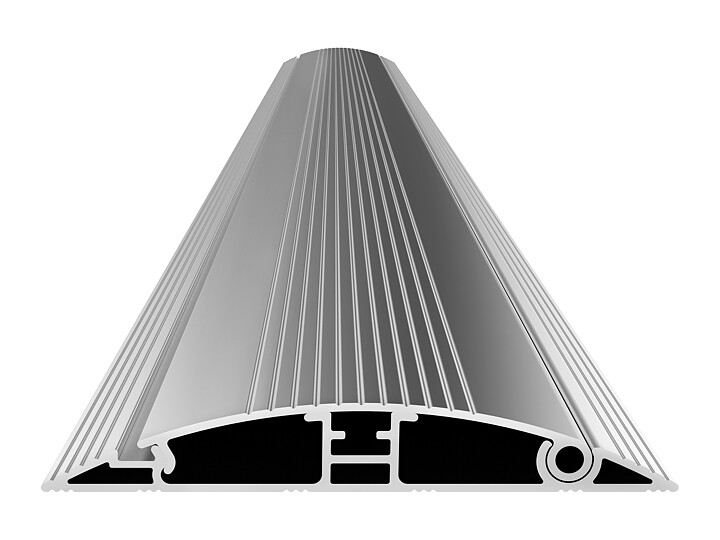M Cable Cover Floor Aluminium 139mm-W 1600mm-L