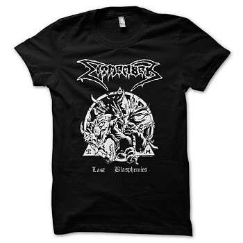 DISMEMBER - T-SHIRT, LAST BLASPHEMIES (BLACK)