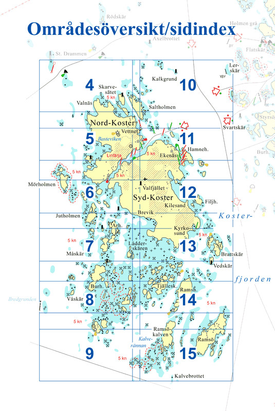Nautical chart Kosterskärgården - 3