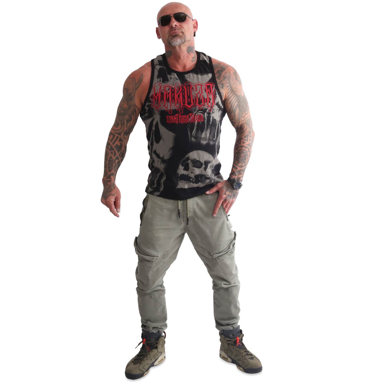 Destroyer Allover Tanktop, black - 3