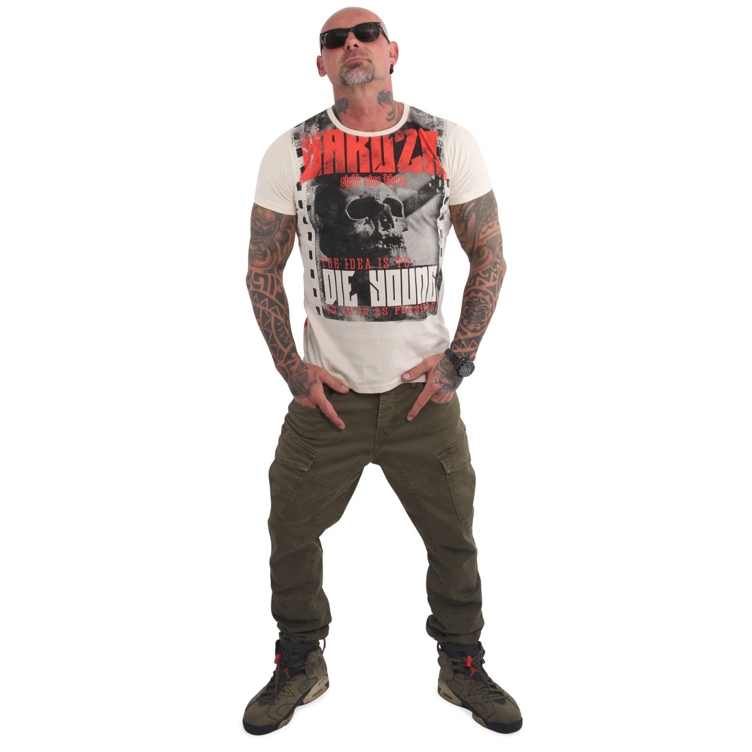 Die Young T-Shirt, whitecap grey - 3