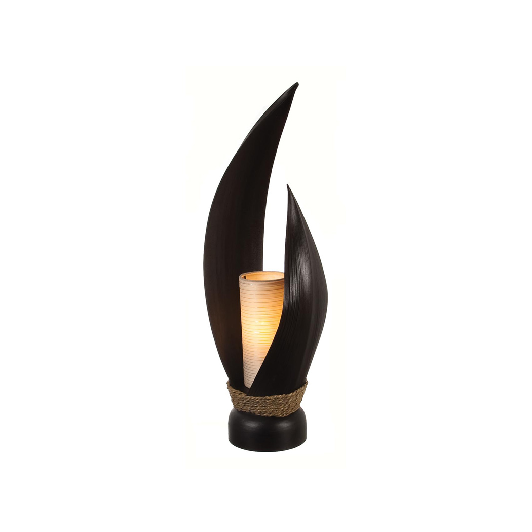 Lampa Kokosblad svartbrun, 70 cm - 3