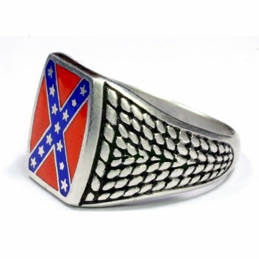 Rebel Flaga Ring. - 2
