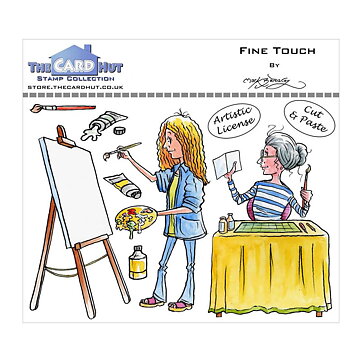 The Card Hut Clear Stamps - Fine Touch