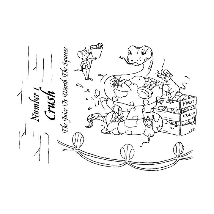 The Card Hut Clear Stamps - Fruit Crush