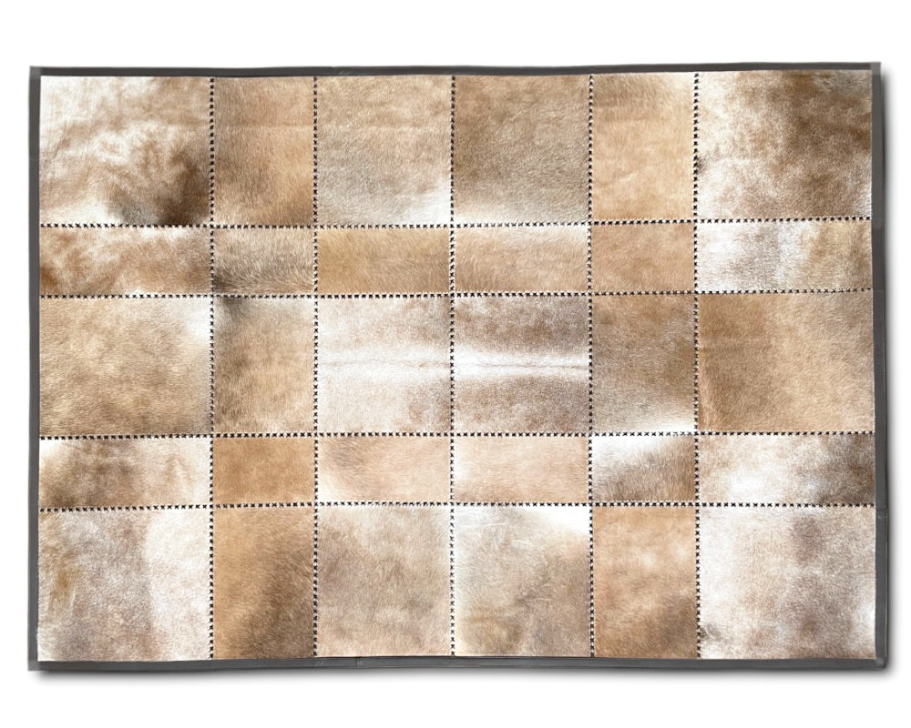 Lädermatta Patchwork 170 x 240 cm