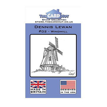 The Card Hut Clear Stamps - Windmill