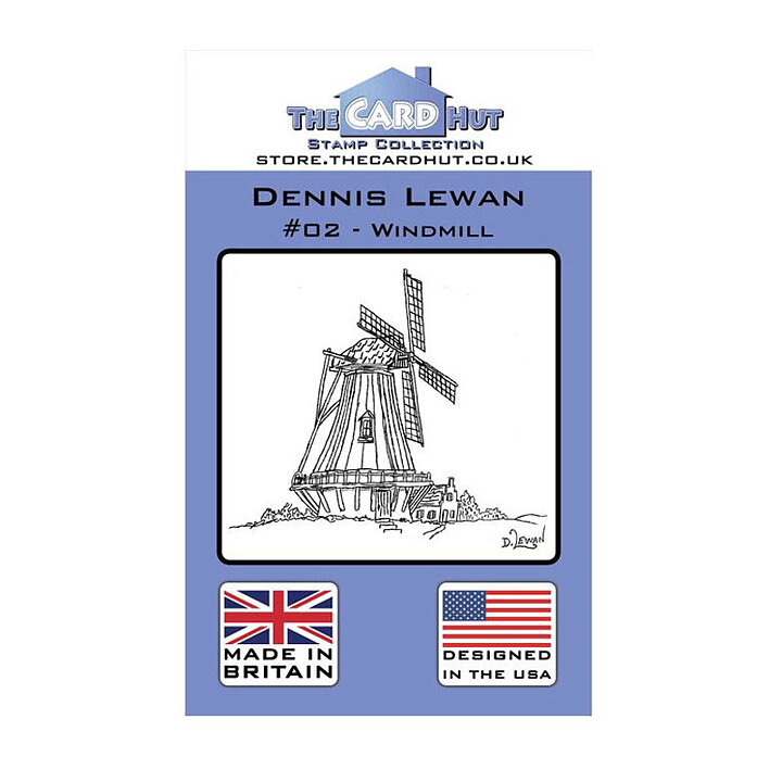 The Card Hut Clear Stamps - Windmill