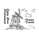 The Card Hut Clear Stamps - Windmill