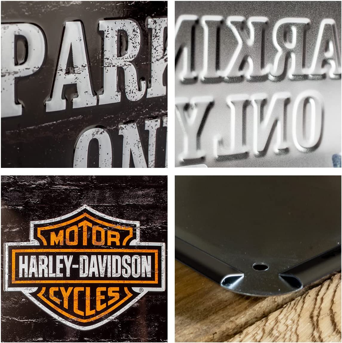 Skylt - Harley-Davidson Parking Only - 3