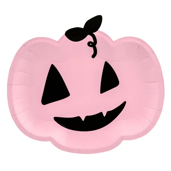 Papperstallrikar - Rosa pumpor - 1