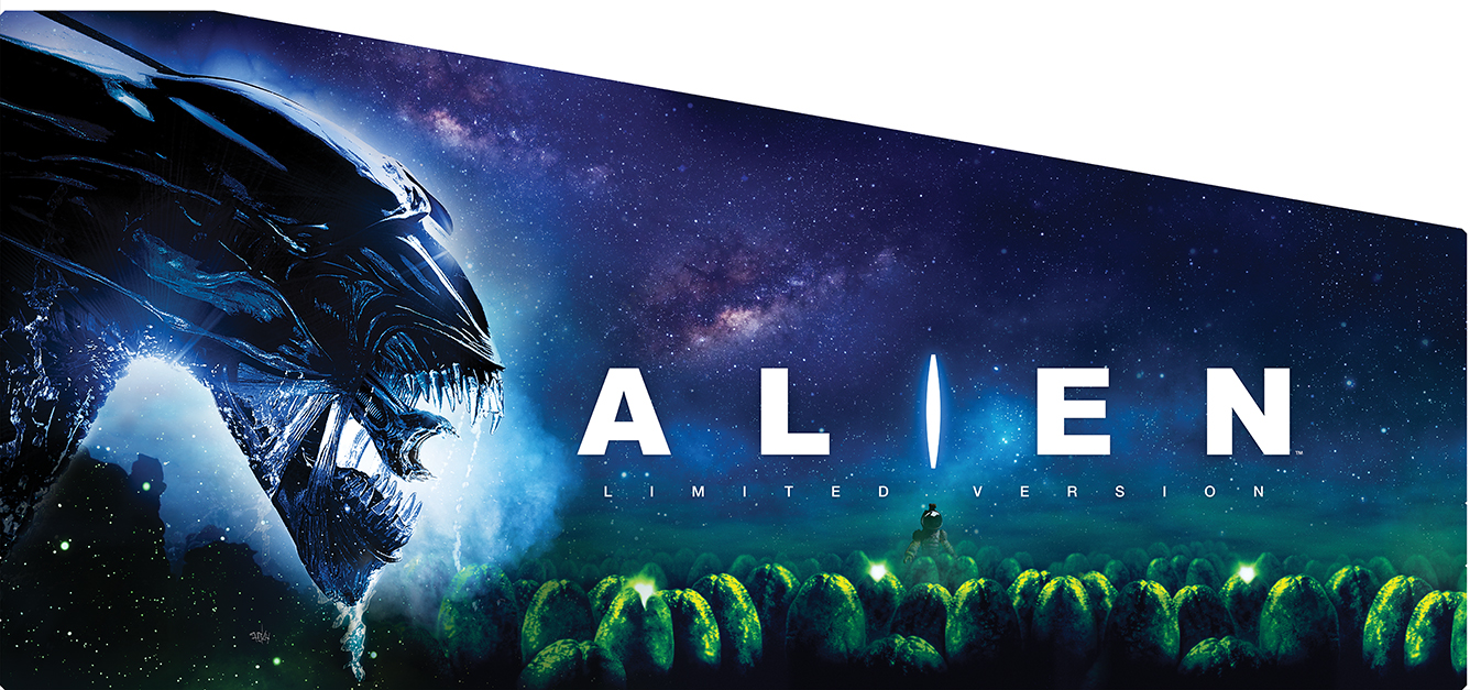 Alien LV - Kabinettdekal Vänster - 2
