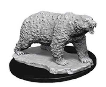 WizKids Deep Cuts Unpainted Miniatures - Polar Bear