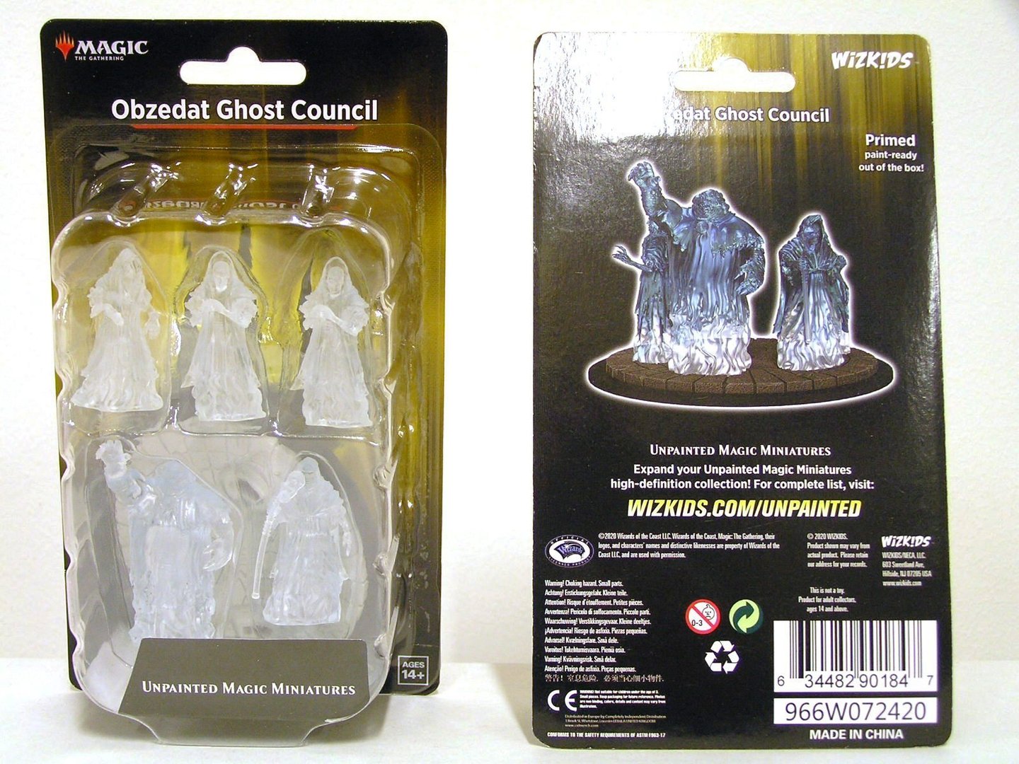 Magic the Gathering Unpainted Miniatures: Obzedat Ghost Council