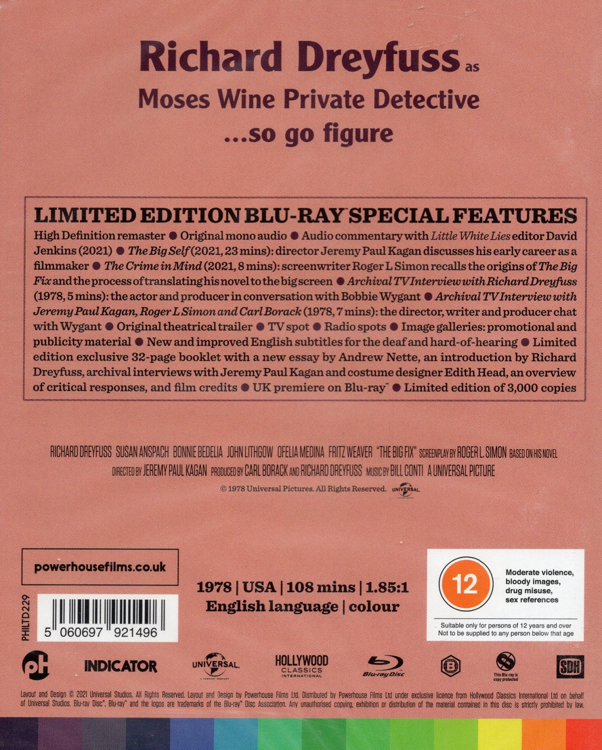 The Big Fix (Limited Edition) (ej svensk text) (Blu-ray) - 2