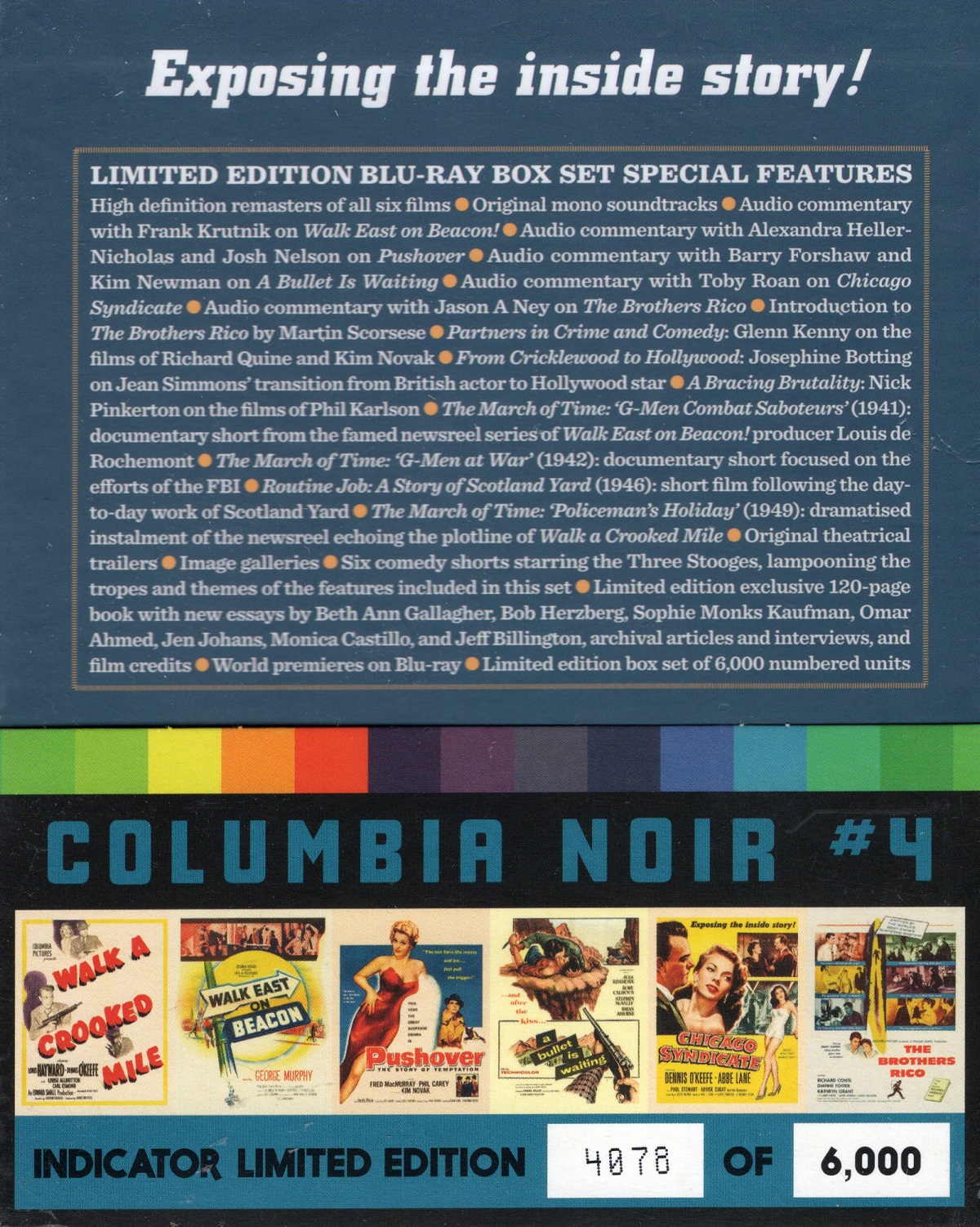 Columbia Noir Volume 4 (Limited Edition) (ej svensk text) (Blu-ray) - 2